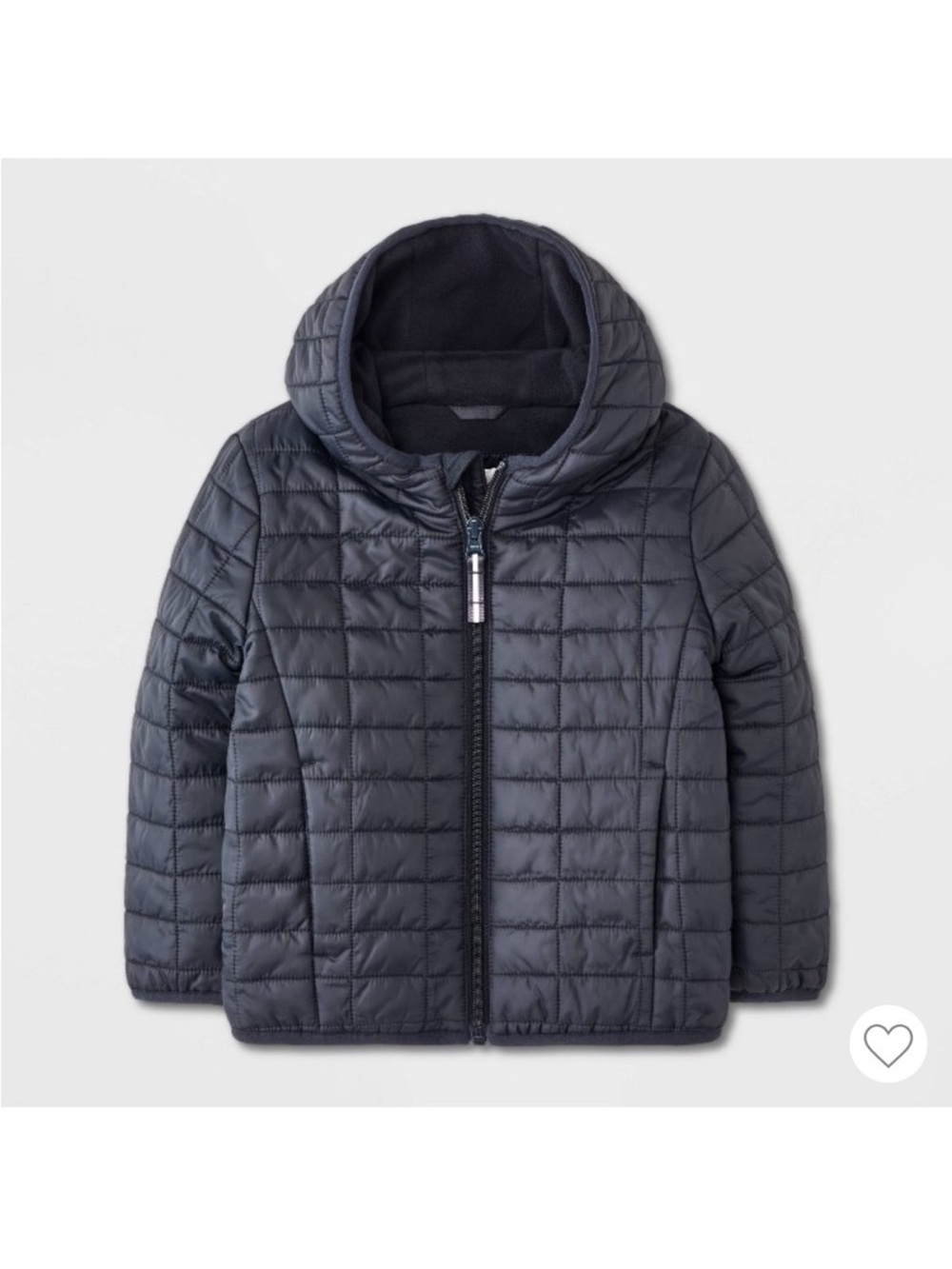 Cat & Jack black puffer jacket coat gender neutral 18 months